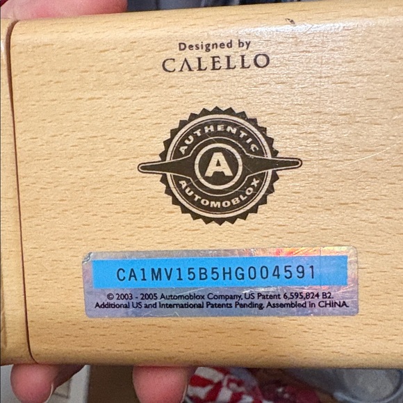 Calello authentic wooden cars